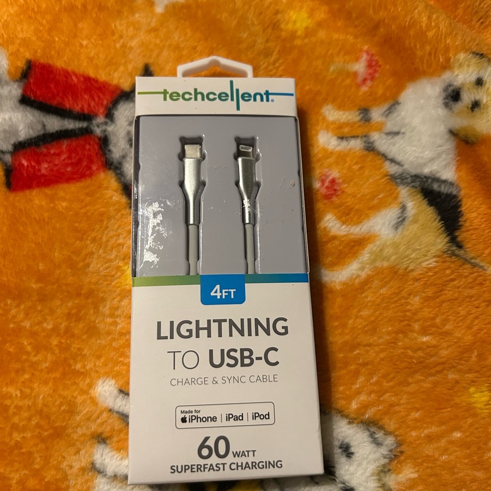 Techcellent Lightning to USB-C Cable